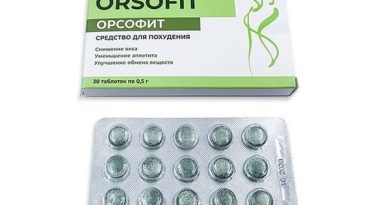 Таблетки для похудения Orsofit